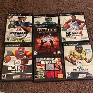 PlayStation 2 Video Game Collection - Black